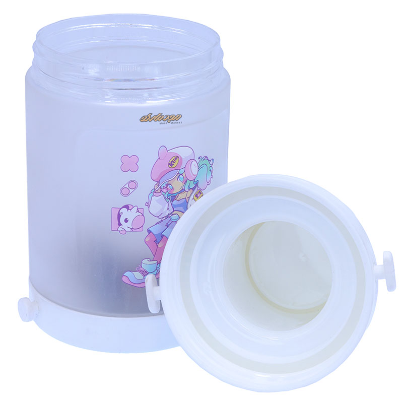 قمقمه سفید طرح بطری کد 696 (5)