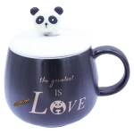 ماگ فانتزی مشکی طرح LOVE (2)