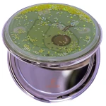 آینه گرد جیبی (آرایشی) فانتزی آکواریومی طرح آووکادو (3)