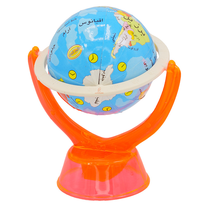 تراش نارنجی طرح کره زمین (1)