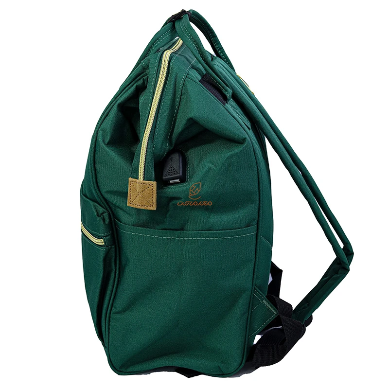 کوله پشتی سبز کلاسیک کد 2273 هیماواری HIMAWARI (4)
