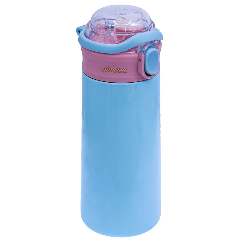 فلاسک ضامن دار فیروزه ای