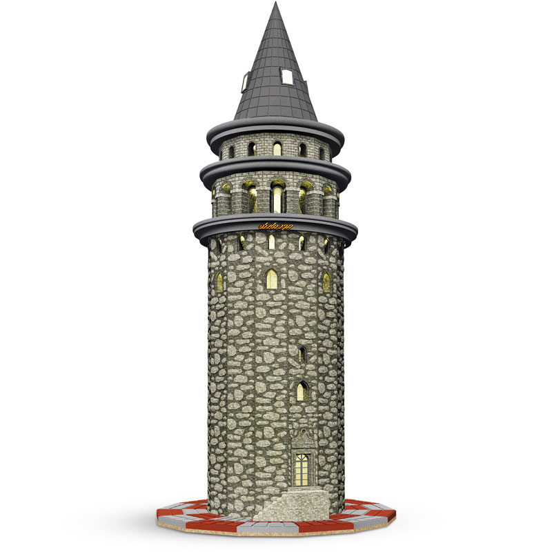 ماکت برج گالاتا 1/150 اشل