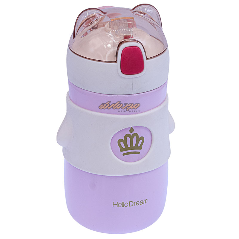 فلاسک صورتی کد 6317 HELLO DREAM