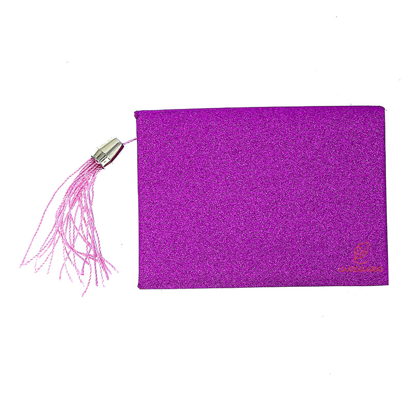 پاکت سکه اکلیلی منگوله دار سرخابی