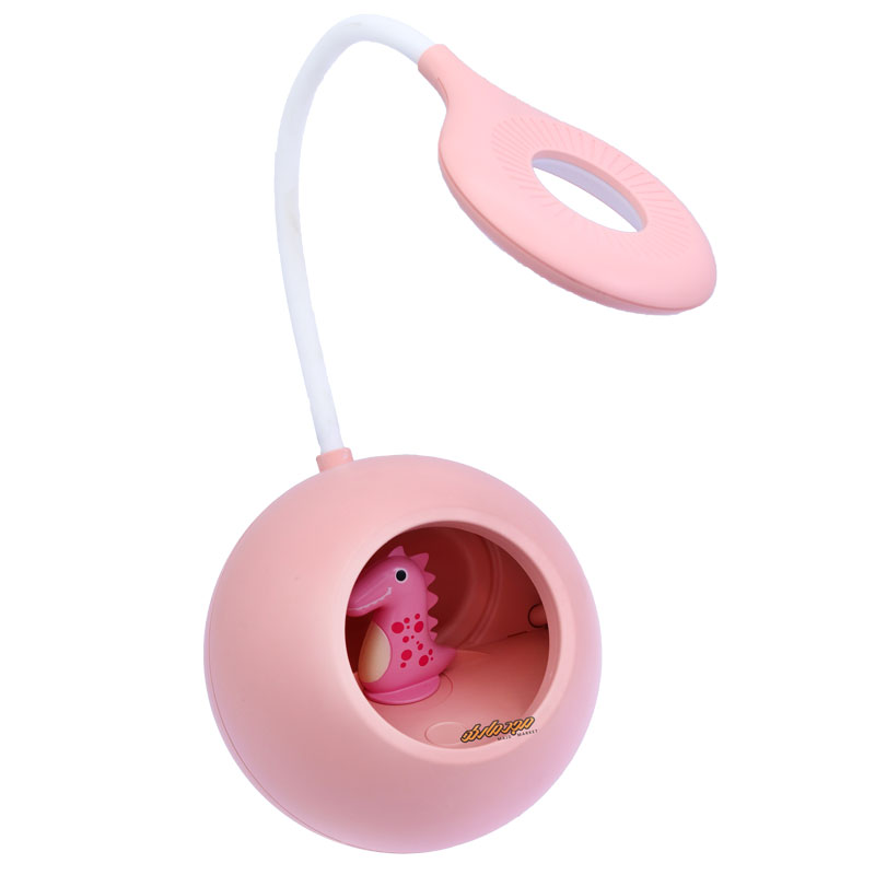 چراغ مطالعه رومیزی طرح یونی کورن گلبهی 1104 (2)