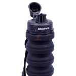 قمقمه سیلیکونی آکاردئونی مشکی کد 9320 SCHOOLFANS (5)