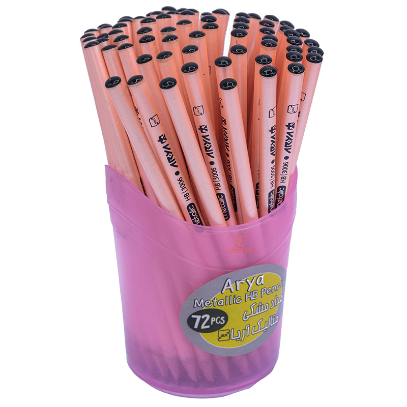 مداد مشکی لیوانی 72 عددی آریا ARYA