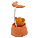 چراغ مطالعه رومیزی طرح خرس نارنجی HD3401 (2)