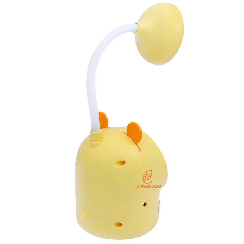 چراغ مطالعه رومیزی HQ2D زرد طرح گربه (3)