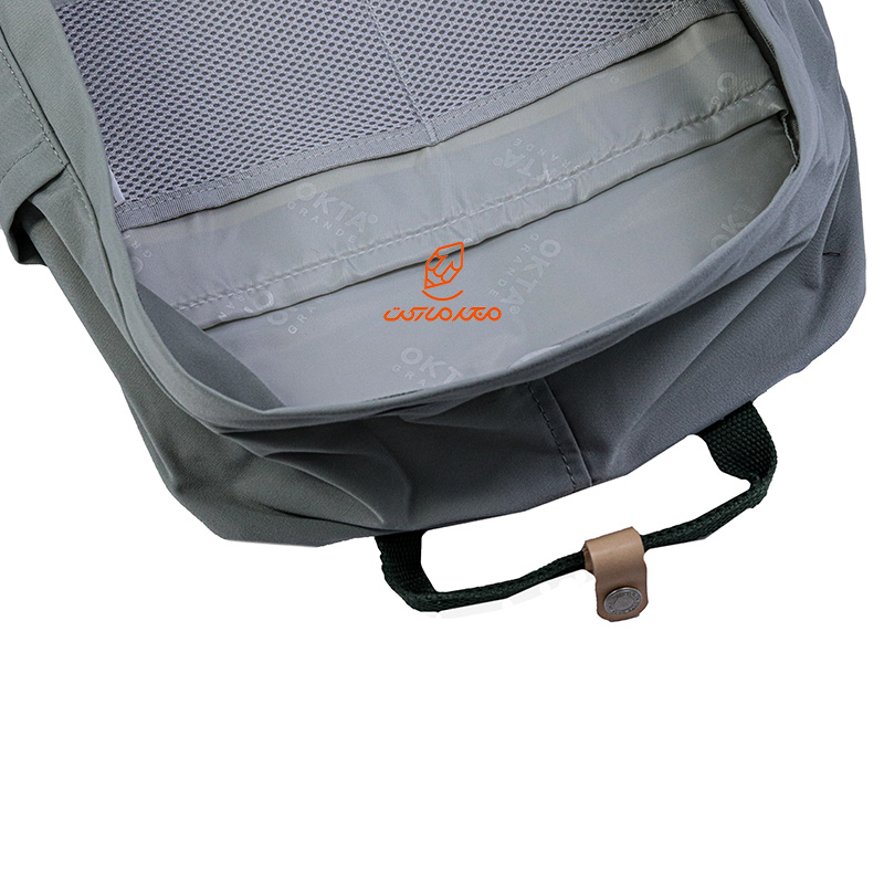 کوله پشتی طوسی و سبز پسته ای کد 2273 هیماواری HIMAWARI (6)