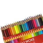مداد رنگی 24 رنگ جعبه مقوایی طرح بچه ها ووک WOKE (3)