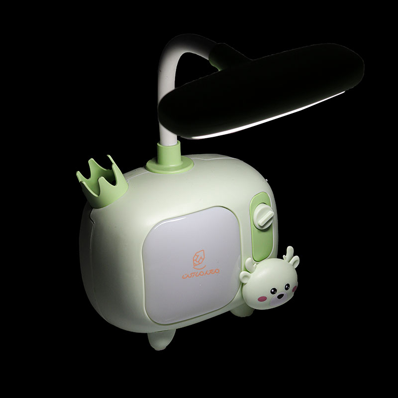 چراغ مطالعه رومیزی طرح خرس سبز SC305 (1)