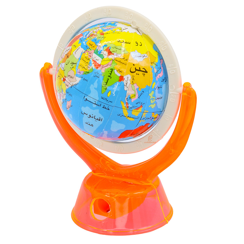 تراش نارنجی طرح کره زمین (2)