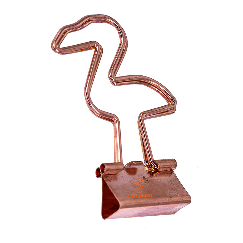 گیره فلزی فانتزی طرح فلامینو بسته 4 عددی (1)