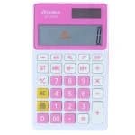 ماشین حساب جیبی صورتی 12 رقمی مدل AT-310B آتیما ATIMA (6)