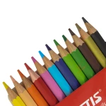 مداد رنگی 12 رنگ جعبه مقوایی فکتیس FACTIS (1)