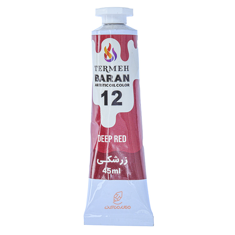 رنگ روغن 45 میل ترمه باران 12