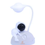 چراغ مطالعه رومیزی 66171 طرح فضانورد سفید خوابیده (2)