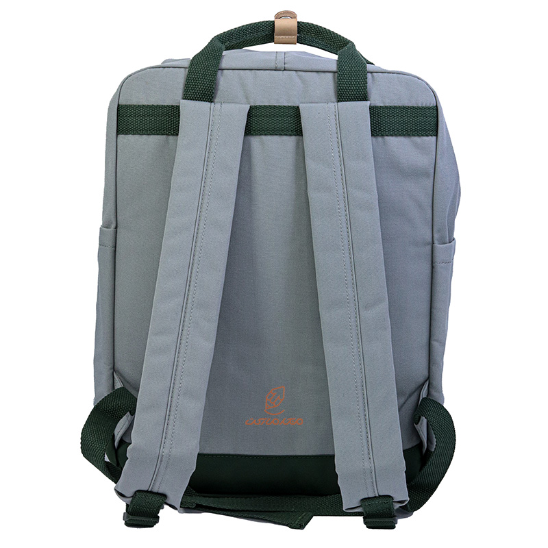 کوله پشتی طوسی و سبز پسته ای کد 2273 هیماواری HIMAWARI (3)