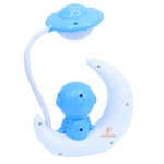 چراغ مطالعه رومیزی طرح فضانورد آبی نشسته 66172 (3)
