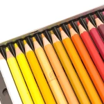 مداد رنگی 36 رنگ جعبه فلزی تخت طرح آفتابگردان لوکی LOOKY (1)