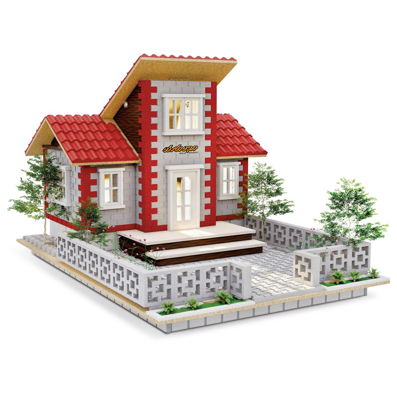 ماکت ویلا کوهستانی اشل