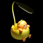 چراغ مطالعه رومیزی زرد طرح دایناسور YY212 (1)