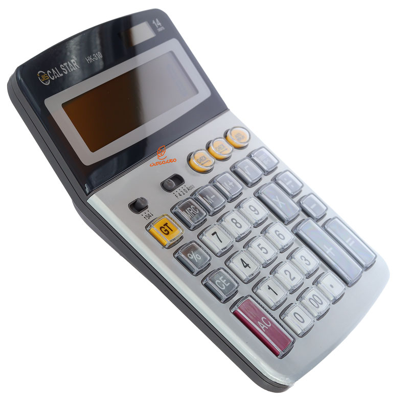 ماشین حساب رومیزی 14 رقم مدل HK-310 کال استار CAL STAR (8)