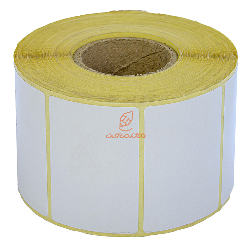 لیبل (برچسب) رولی 60*40 میلی متری سفید