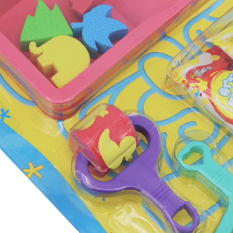 رنگ انگشتی 3 رنگ تیوپی با ابزار صورتی آریا 7020 (3)