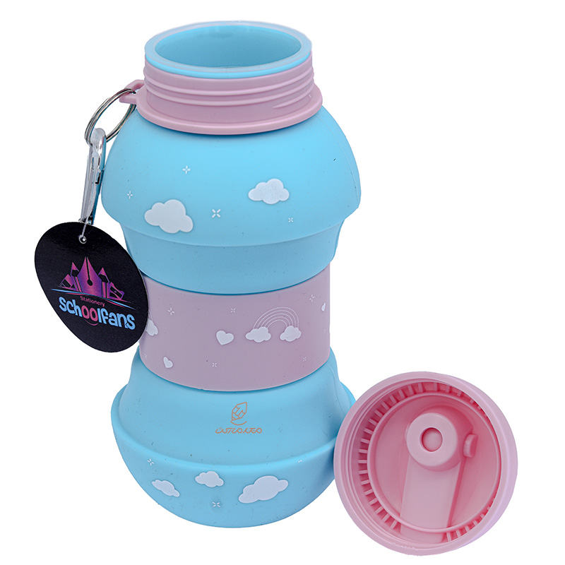 قمقمه تاشو سیلیکونی طرح آسمان کد 9315 SCHOOLFANS (6)