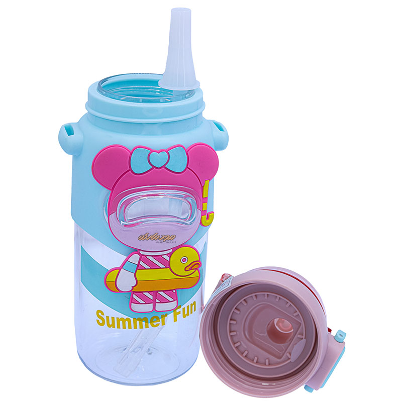 قمقمه طرح میکی موس سبز کد 534 SUMMER FUN (5)