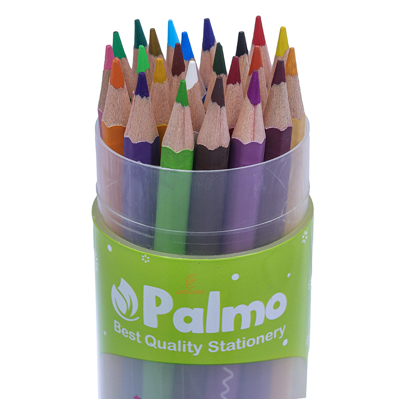 مداد رنگی 24 رنگ لوله ای طرح دایناسور پالمو PALMO (1)