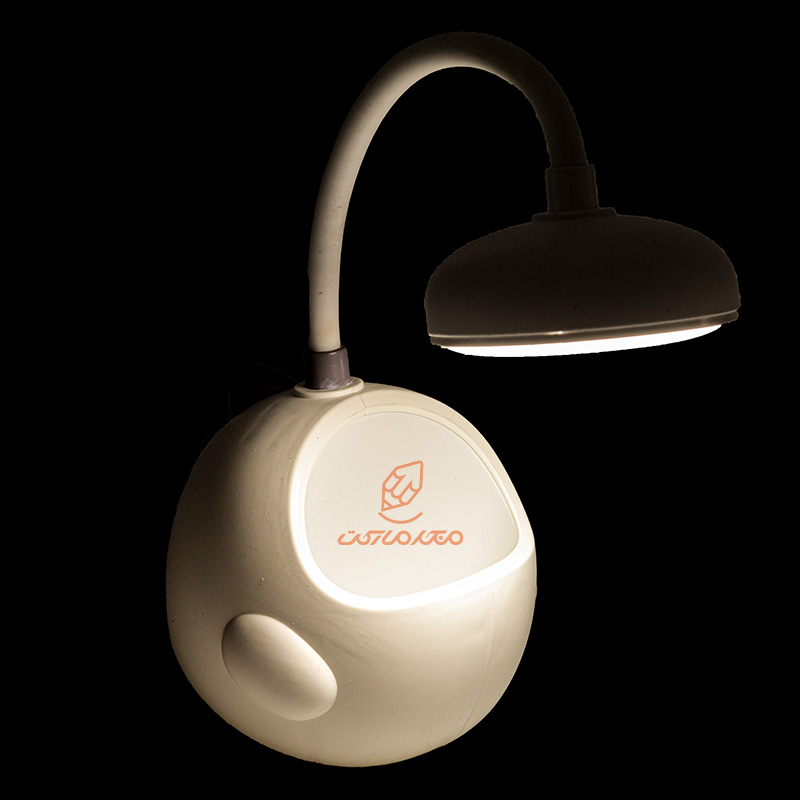 چراغ مطالعه رومیزی طرح دایناسور سفید CS275 (2)