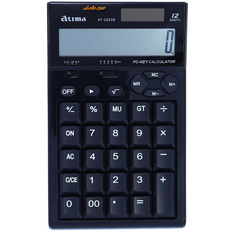 ماشین حساب رومیزی 12 رقمی مدل AT-2253B آتیما ATIMA