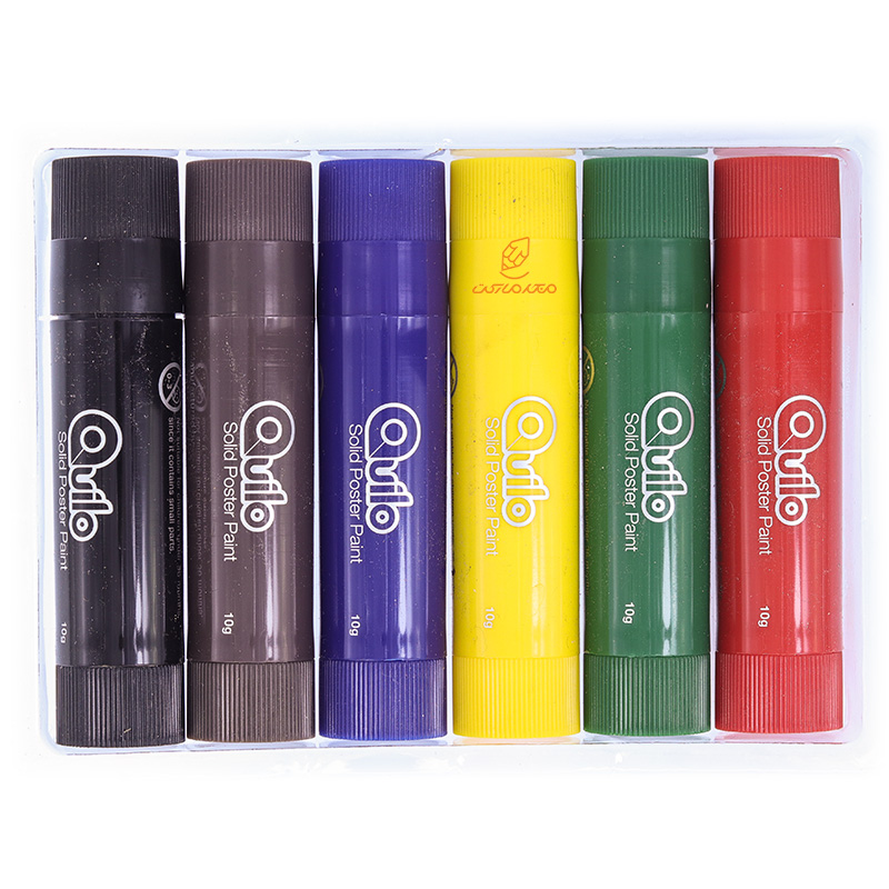 گواش جامد 6 رنگ کویلو QUILO (4)