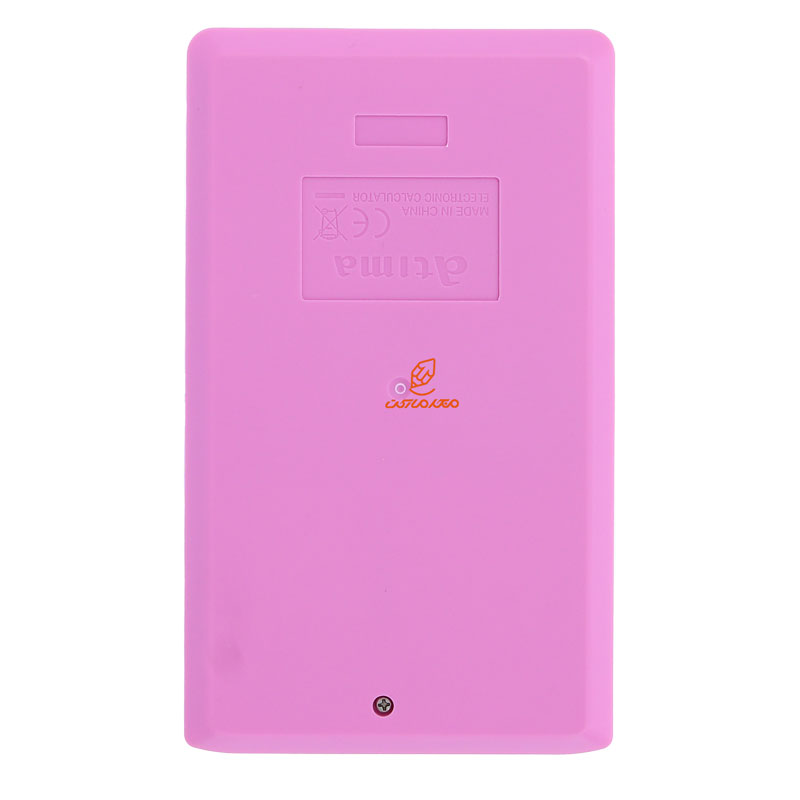 ماشین حساب جیبی صورتی 12 رقمی مدل AT-310B آتیما ATIMA (1)
