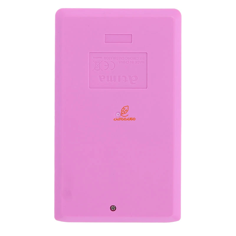 ماشین حساب جیبی صورتی 12 رقمی مدل AT-310B آتیما ATIMA (1)