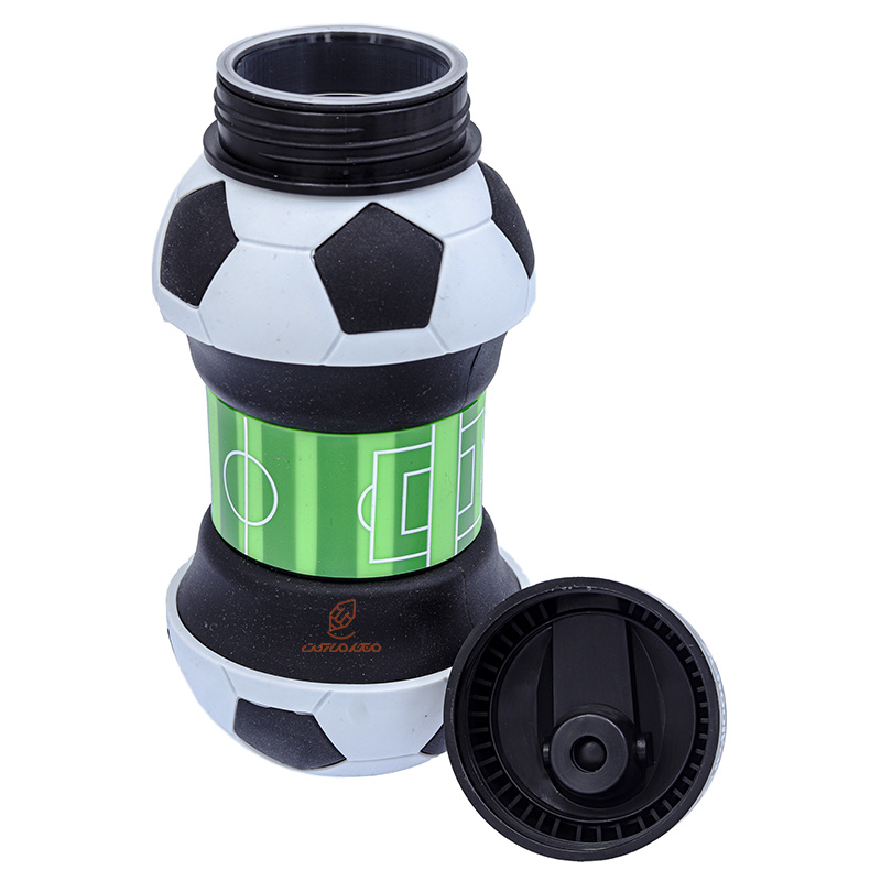 قمقمه تاشو سیلیکونی طرح فوتبال کد 9314 SCHOOLFANS (6)