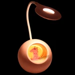 چراغ مطالعه رومیزی طرح یونی کورن گلبهی 1104 (5)