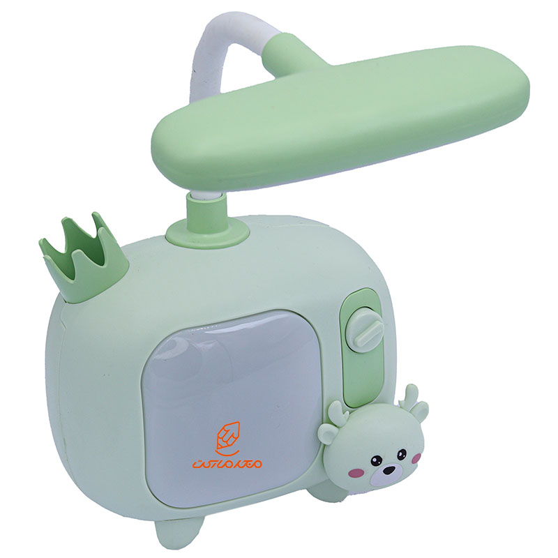 چراغ مطالعه رومیزی طرح خرس سبز SC305