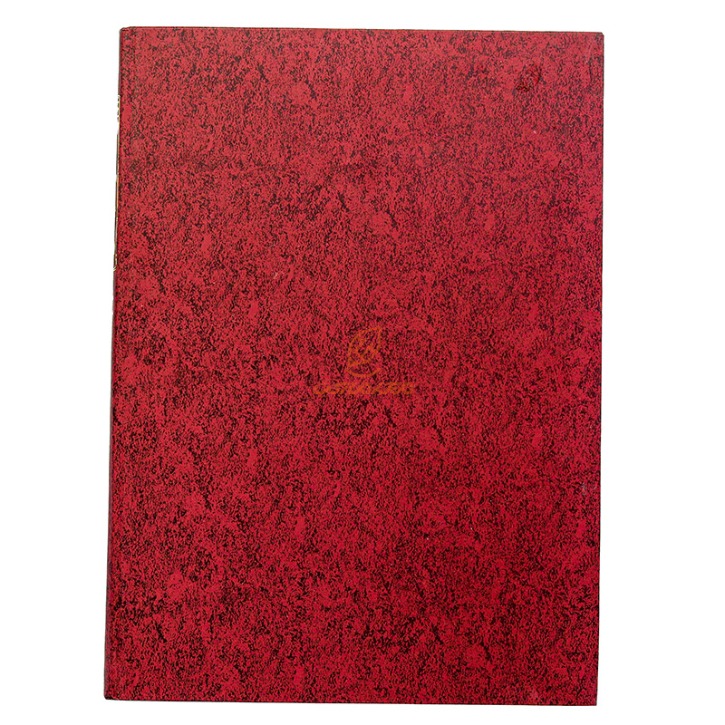 دفتر رحلی معین 100 برگ زرشکی مدیر (2)