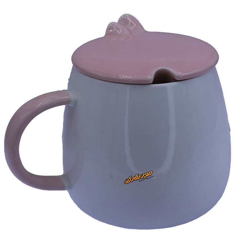 ماگ فانتزی سفید طرح نهنگ برجسته (2)