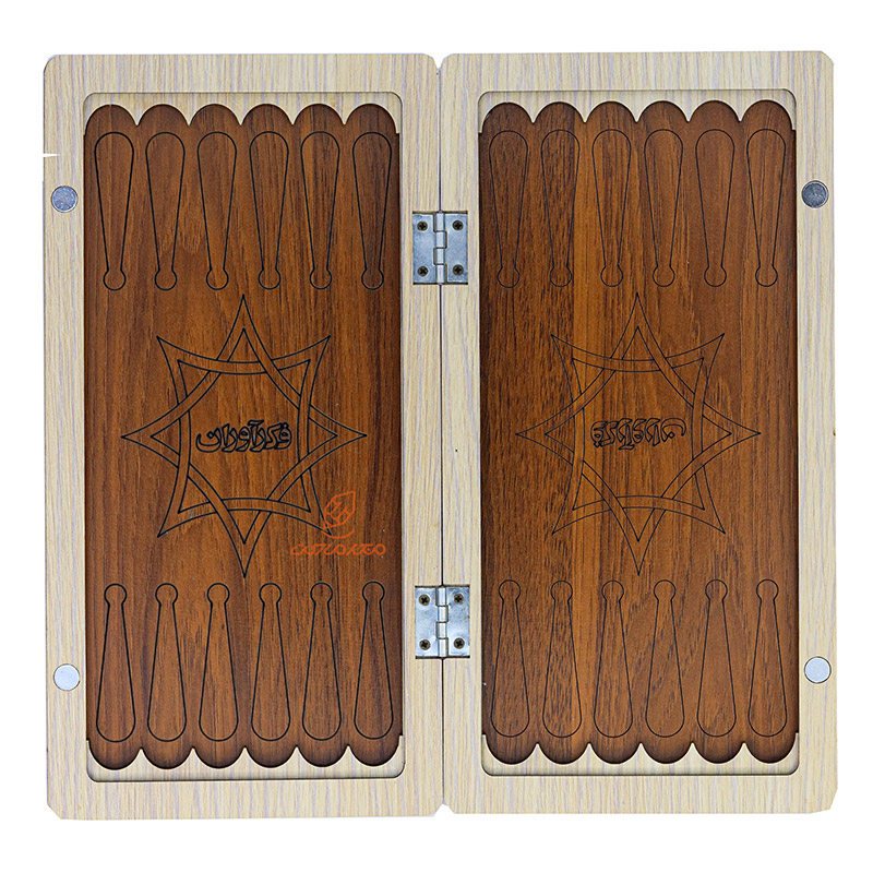 بازی فکری تخته نرد مسافرتی فکرآوران