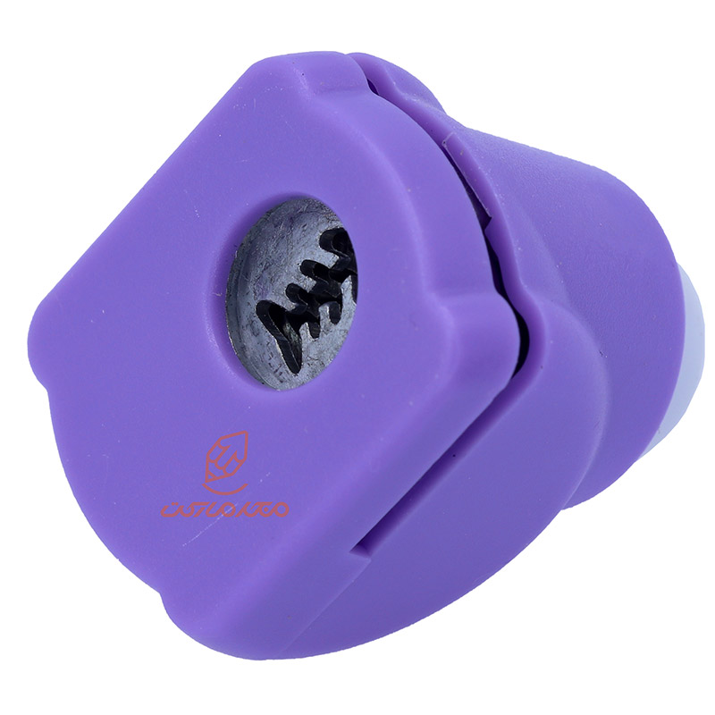 پانچ کوچک بنفش طرح ماهی (1)