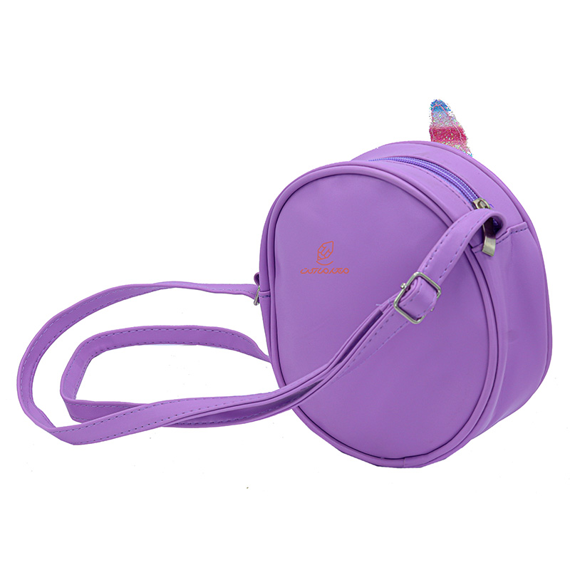 کیف یونی کورن پولک دار یاسی (3)