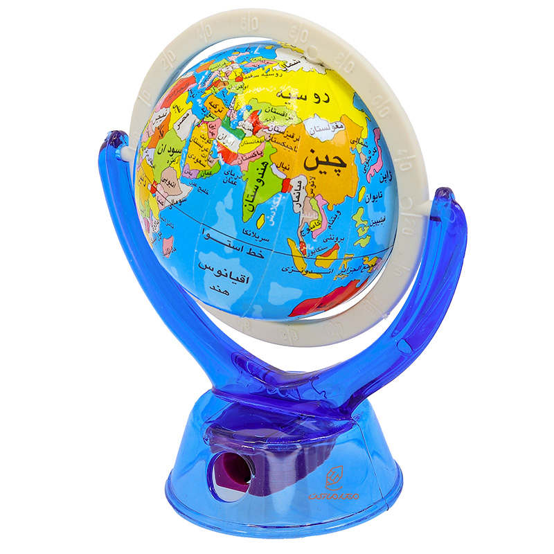 تراش آبی طرح کره زمین (1)