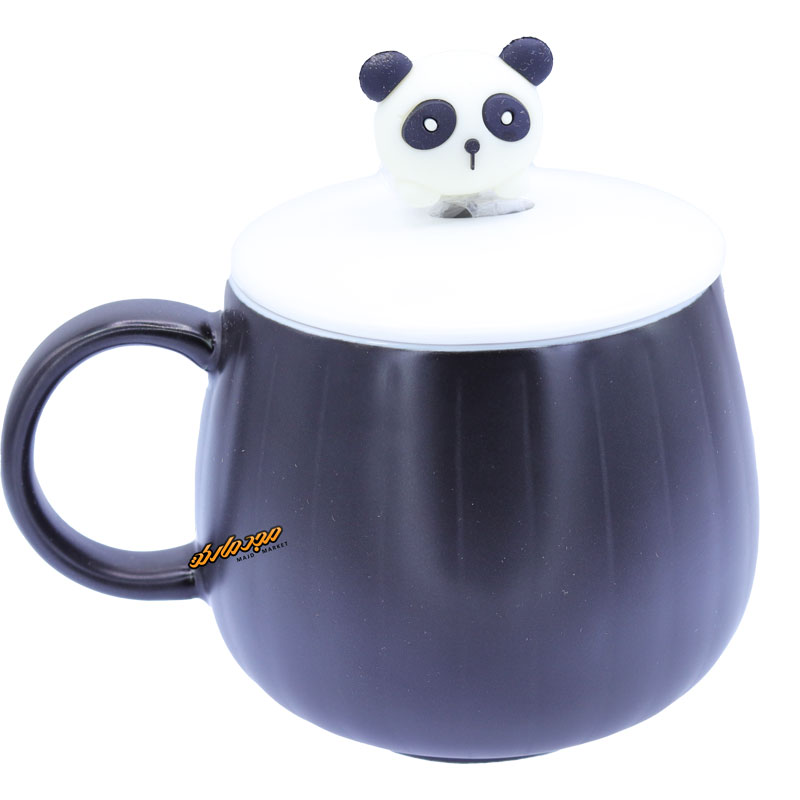 ماگ فانتزی مشکی طرح LOVE (1)