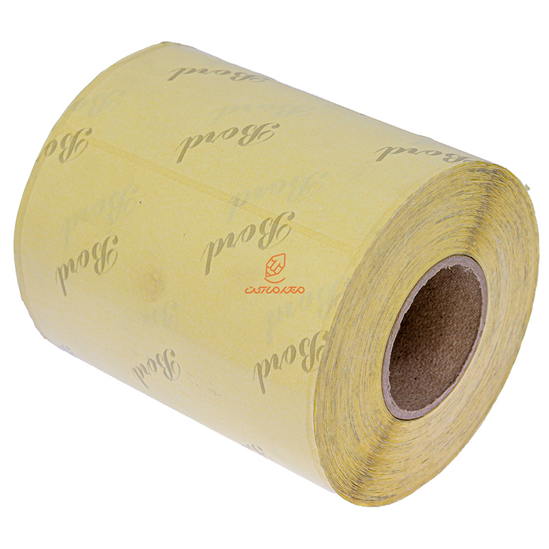 لیبل (برچسب) رولی 80100 میلی متری سفید (2)